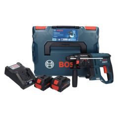 Bosch GBH 18V-21 Professional Akku-Bohrhammer 18V Brushless 2J SDS-Plus + Tiefenanschlag + 2x Akku 5,5Ah + Ladegerät + Koffer, image 