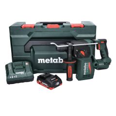 Metabo KH 18 LTX BL 24 Akku-Bohrhammer 18V Brushless 2,2J SDS-Plus + Tiefenanschlag + 1x Akku 4,0Ah + Ladegerät + Koffer, image 