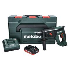 Metabo KH 18 LTX 24 Akku-Kombihammer 18V 2,1J SDS-Plus + Tiefenanschlag + 1x Akku 4,0Ah + Ladegerät + Koffer, image 