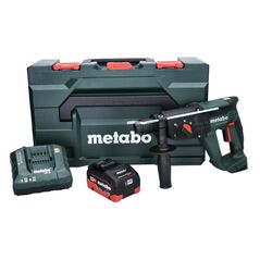 Metabo KH 18 LTX 24 Akku-Kombihammer 18V 2,1J SDS-Plus + Tiefenanschlag + 1x Akku 5,5Ah + Ladegerät + Koffer, image 