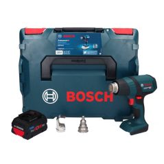 Bosch GHG 18V-50 Professional Akku-Heissluftgebläse 18V 0,175m³/min + 1x Akku 5,5Ah + Koffer - ohne Ladegerät, image 
