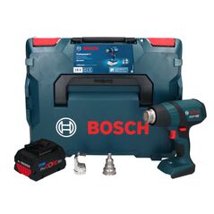 Bosch GHG 18V-50 Professional Akku-Heissluftgebläse 18V 0,175m³/min + 1x Akku 8,0Ah + Koffer - ohne Ladegerät, image 