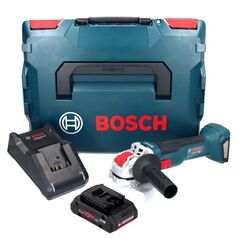 Bosch GWX 18V-10 Professional Akku Winkelschleifer 18 V 125 mm  X-LOCK Brushless + 1x ProCORE Akku 4,0 Ah + Ladegerät + L-Boxx, image 
