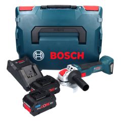 Bosch GWX 18V-10 Professional Akku Winkelschleifer 18 V 125 mm X-LOCK Brushless + 2x ProCORE Akku 5,5 Ah + Ladegerät + L-Boxx, image 