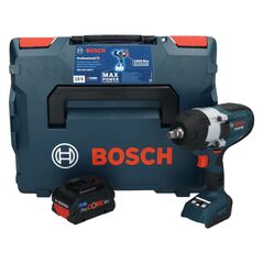 Bosch GDS 18V-1000 C Professional Akku-Drehschlagschrauber 18V Brushless 1/2" 1000Nm + 1x Akku 8,0Ah + Koffer - ohne Ladegerät, image 