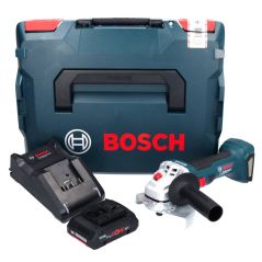 Bosch GWS 18V-7 Professional Akku Winkelschleifer 18 V 125 mm 22,23 mm Brushless + 1x ProCORE Akku 4,0 Ah + Ladegerät + L-Boxx, image 