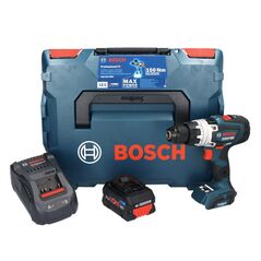 Bosch GSB 18V-150 C PROFESSIONAL Akku-Schlagbohrschrauber 18V Brushless 150Nm + 1x Akku 8,0Ah + Ladegerät + Koffer, image 