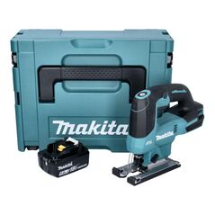 Makita DJV184T1J Akku-Pendelhubstichsäge 18V Brushless 135mm + 1x Akku 5,0Ah + Koffer - ohne Ladegerät, image 