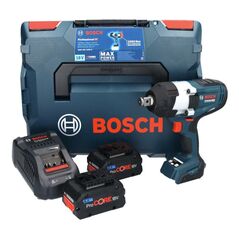 Bosch GDS 18V-1050 H PROFESSIONAL Akku-Drehschlagschrauber 18V Brushless 3/4" 1050Nm + 2x Akku 8,0Ah + Ladegerät + Koffer (06019J8502), image 