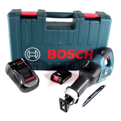 Bosch GSA 18V-32 Akku Reciprosäge 18V Säbelsäge Brushless im Handwerkerkoffer + 1x 2,0Ah Akku + Ladegerät, image 