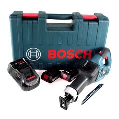 Bosch GSA 18V-32 Akku Reciprosäge 18V Säbelsäge Brushless im Handwerkerkoffer + 2x 2,0Ah Akku + Ladegerät, image 