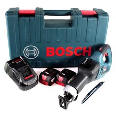Bosch GSA 18V-32 Akku Reciprosäge 18V Säbelsäge Brushless im Handwerkerkoffer + 2x 5,0Ah Akku + Ladegerät, image 