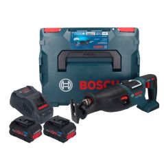 Bosch GSA 18V-28 PROFESSIONAL Akku-Säbelsäge 18V Brushless 230mm + 2x Akku 8,0Ah + Ladegerät + Koffer, image 