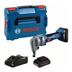 Bosch GNA 18V-16 E PROFESSIONAL Akku-Nager 18V Brushless + 2x Akku 4,0Ah + Ladegerät + Koffer, image 
