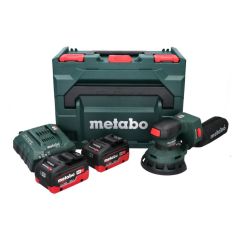 Metabo SXA 18 LTX 125 BL Akku Exzenterschleifer 18 V 125 mm Brushless + 2x Akku 8,0 Ah + Ladegerät + metaBOX, image 