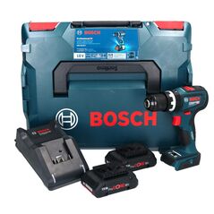 Bosch GSB 18V-90 C Professional Akku Schlagbohrschrauber 18 V 64 Nm Brushless + 2x ProCORE Akku 4,0 Ah + Ladegerät + L-Boxx, image 