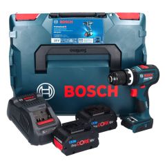 Bosch GSB 18V-90 C Professional Akku Schlagbohrschrauber 18 V 64 Nm Brushless + 2x ProCORE Akku 5,5 Ah + Ladegerät + L-Boxx, image 