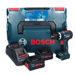 Bosch GSB 18V-90 C Professional Akku Schlagbohrschrauber 18 V 64 Nm Brushless + 2x ProCORE Akku 8,0 Ah + Ladegerät + L-Boxx, image 