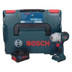 Bosch GDS 18V-450 HC Professional Akku-Drehschlagschrauber 18V 1/2" 450Nm + 1x Akku 5,5Ah + Koffer - ohne Ladegerät, image 