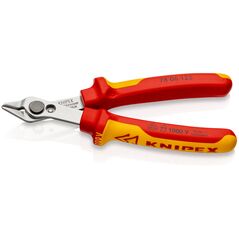 KNIPEX 78 06 125 Electronic Super Knips® VDE isoliert mit Mehrkomponenten-Hüllen, VDE-geprüft 125 mm, image 