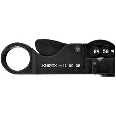 KNIPEX 16 60 05 SB Abisolierwerkzeug für Koaxialkabel  105 mm, image 