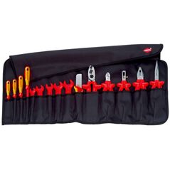 KNIPEX 98 99 13 Werkzeug-Rolltasche 15-teilig mit isolierten Werkzeugen für Arbeiten an elektrischen Anlagen, image 