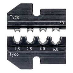 KNIPEX 97 49 68 Crimpeinsatz für gedrehte Solar-Steckverbinder (Tyco), image 