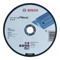 Bosch Trennscheibe gerade, Standard for Metal Straight 180 mm, 22.23 mm, image 