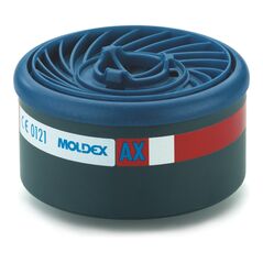 Moldex Gasfilter AX, für Serie 7000 + 9000, EasyLock® organische Gase (Siedepunkt &lt;65°C), image 
