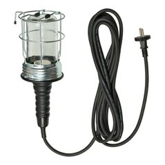 Brennenstuhl Handleuchte / Werktstattlampe aus Hartgummi mit stabilem Schutzkorb, image 