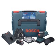 Bosch GSS 12V-13 Professional Akku Schwingschleifer 12 V + 1x Akku 2,0 Ah + Ladegerät + L-BOXX, image 