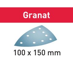 Festool Schleifblatt STF DELTA/9 P40 GR/10 Granat (577538), image 