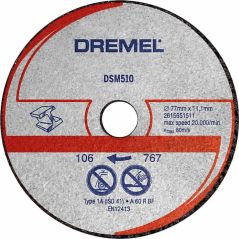 Dremel DREMEL® DSM20 Metall- und Kunststofftrennscheibe, image 