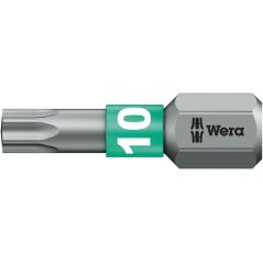 Wera 867/1 BTZ TORX® Bits TX 10 x 25 mm (05066120001), image 