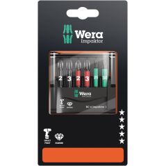 Wera Bit-Check 6 Impaktor 1 SB 6-teilig (05073890001), image 