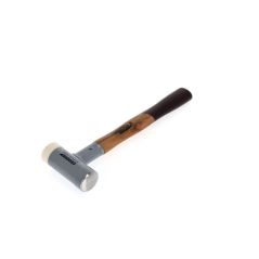 GEDORE KOMBI-PLUS R Hammer, mit Holzgriff, Schon-/Schlosserhammer, Ø 40 mm, rückschlagfrei, Hickorystiel, 247 H-40, image 