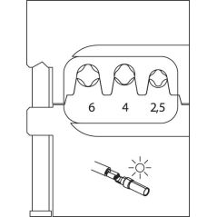GEDORE Modul-Einsatz für Solarlok, 8140-23, image 