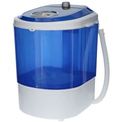 Waschmaschine Tragbar MW-100 Blau und Weiß 180W Mestic Mehrfarbig, image 