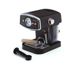 Espressomaschine Halbautomatisch Caprizze Kai 1050 w 15 Bar bis zu 5 Tassen Kafee mit Dampfgarer Farbe Mattschwarz, image 