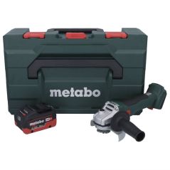 Metabo W 18 L BL 9-125 Akku Winkelschleifer 18 V 125 mm Brushless + 1x Akku 10,0 Ah + metaBOX - ohne Ladegerät, image 