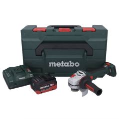Metabo WB 18 LT BL 11-125 Quick Akku Winkelschleifer 18 V 125 mm Brushless + 1x Akku 5,5 Ah + Ladegerät + metaBOX, image 