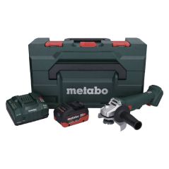 Metabo W 18 L 9-125 Akku Winkelschleifer 18 V 125 mm + 1x Akku 10,0 Ah + Ladegerät + metaBOX, image 
