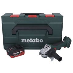 Metabo W 18 L BL 9-125 Akku Winkelschleifer 18 V 125 mm Brushless + 1x Akku 5,5 Ah + metaBOX - ohne Ladegerät, image 