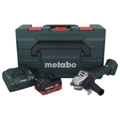 Metabo W 18 L BL 9-125 Akku Winkelschleifer 18 V 125 mm Brushless + 1x Akku 5,5 Ah + Ladegerät + metaBOX, image 