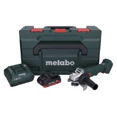 Metabo W 18 L 9-125 Akku Winkelschleifer 18 V 125 mm + 1x Akku 4,0 Ah + Ladegerät + metaBOX, image 