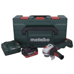 Metabo WB 18 LT BL 11-125 Quick Akku Winkelschleifer 18 V 125 mm Brushless + 1x Akku 10,0 Ah + Ladegerät + metaBOX, image 