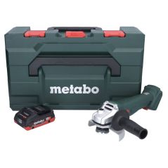 Metabo W 18 7-125 Akku Winkelschleifer 18 V 125 mm + 1x Akku 4,0 Ah + metaBOX - ohne Ladegerät, image 