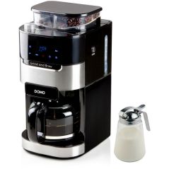 Kaffeevollautomat mit Mahlwerk & Kännchen für Bohnen & Filterkaffee, image 