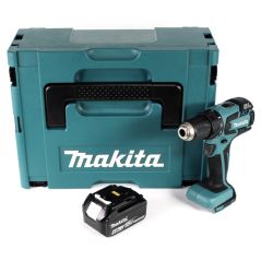Makita DDF459M1J Akku-Bohrschrauber 18V Brushless 1/2" 45Nm + 1x Akku 4Ah + Koffer - ohne Ladegerät, image 