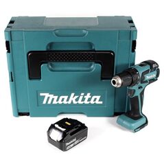 Makita DDF459T1J Akku-Bohrschrauber 18V Brushless 1/2" 45Nm + 1x Akku 5Ah + Koffer - ohne Ladegerät, image 